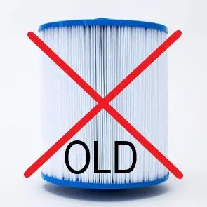 SET 1 – 1 1/2" (ca. 46mm) Feingewinde mit Filtermaterial für 10 Jahre Komplettset