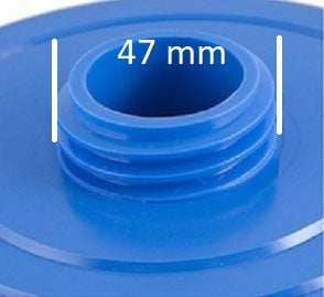 Set 2 – 1 1/2" (ca. 46mm) GROB Gewinde inklusive 10 filterballs Füllungen