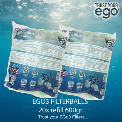 Sfere filtranti originali per vasca idromassaggio Ego3