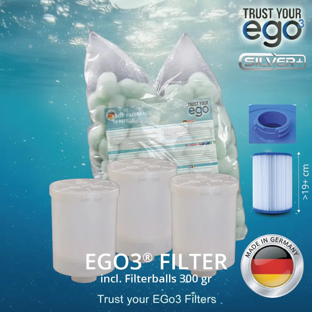 ZESTAW 2S bagnet = zapięcie bagnetowe ok. 46 mm wraz z 10 wkładami kulkowymi filtrów